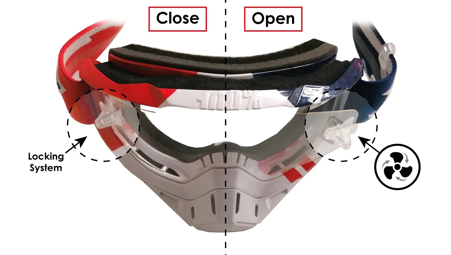 AirScreen close-open